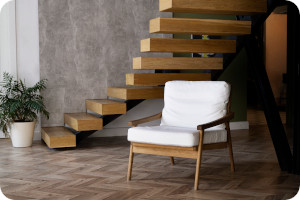 Escalier en bois sur mesure